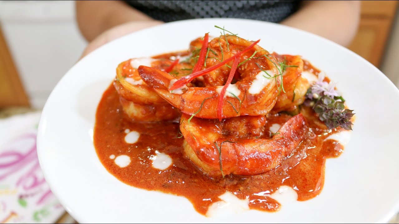 Panang Curry Shrimp พะแนงกุ้ง - Episode 176