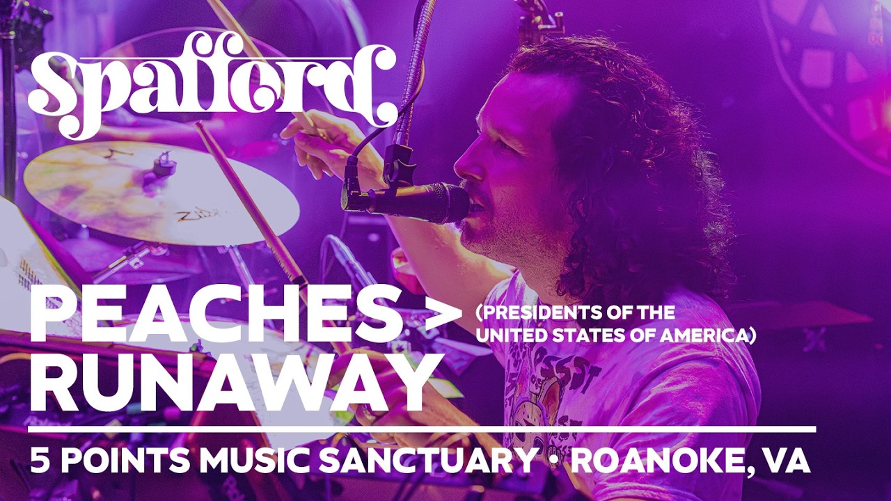 Spafford - Peaches (Presidents of the United States of America) → Runaway |  3/4/2026 | Roanoke, VA