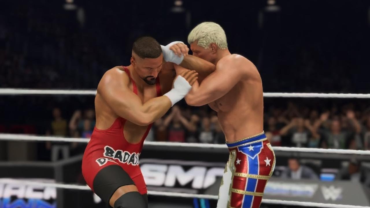 Cody Rhodes Vs Bron Breaker ( Winner Faces Roman Reigns ) WWE 2K25