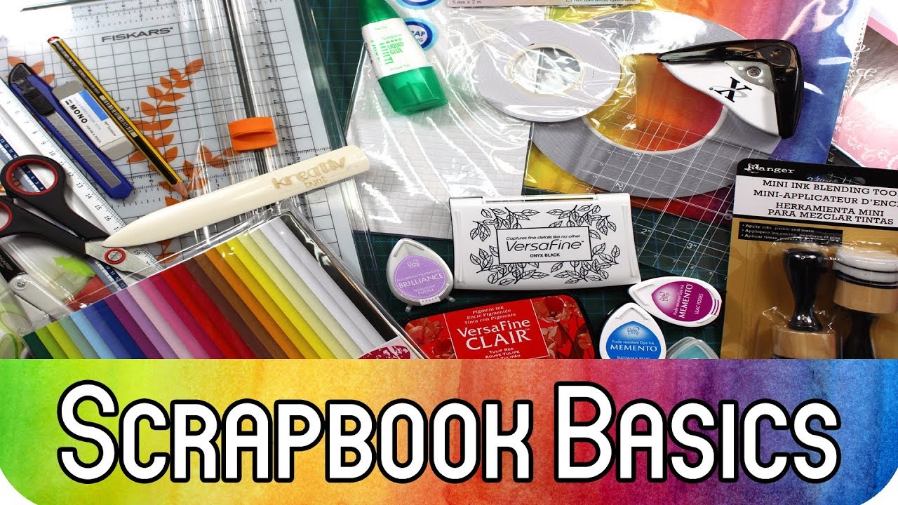 Scrapbook Basics - Die Grundausstattung