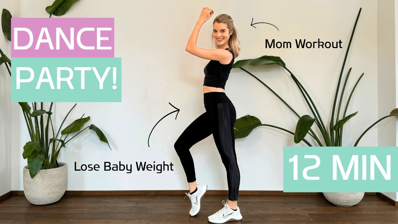 Postpartum Dance Party – Shake The Baby Weight Off In 12-minutes | Postnatal Workout
