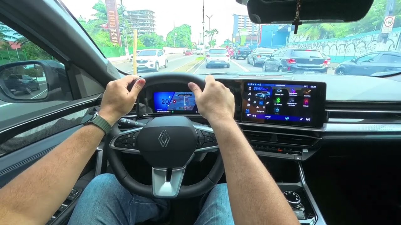 POV Renault Boreal I-conic. Carro gostoso de dirigir!! #renault #Boreal #driver 