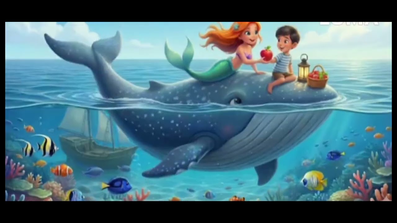 Mermaid and her friend 🐳