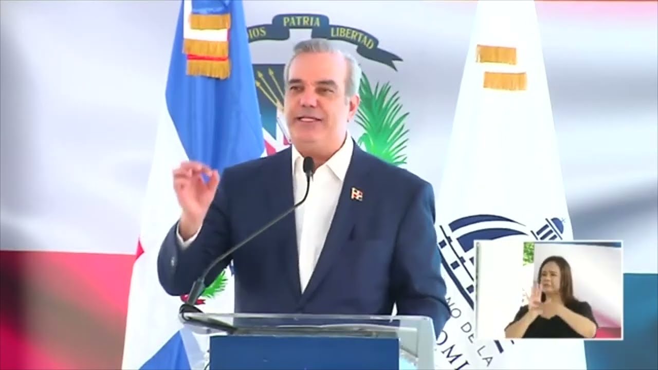 Discurso Presidente Abinader Inicio A&ntilde;o Escolar 26 agosto 2024