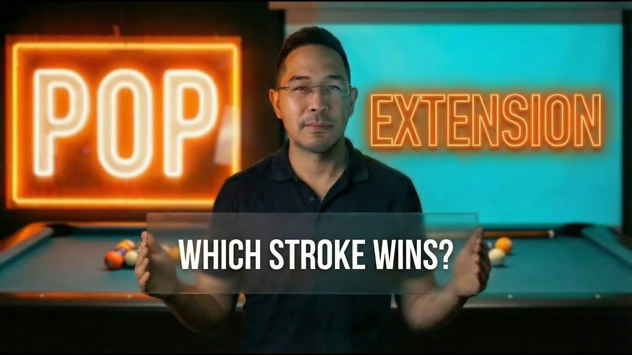 Pop vs Extension: Which Pool Stroke Do Pro Players Actually Use?