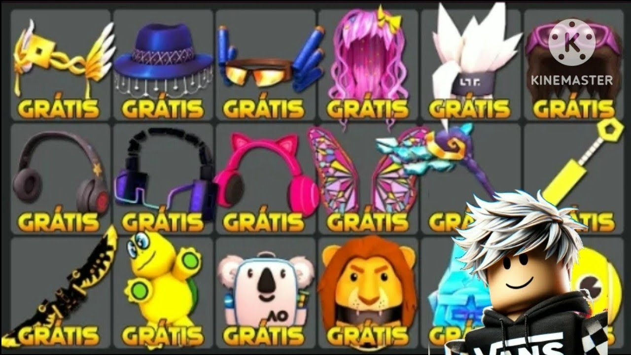 +326 ITENS GRÁTIS NO ROBLOX 2025