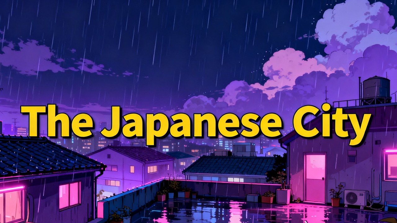 Japanese Lofi Rain ☕ Night Study | 勉強用BGM #4LF
