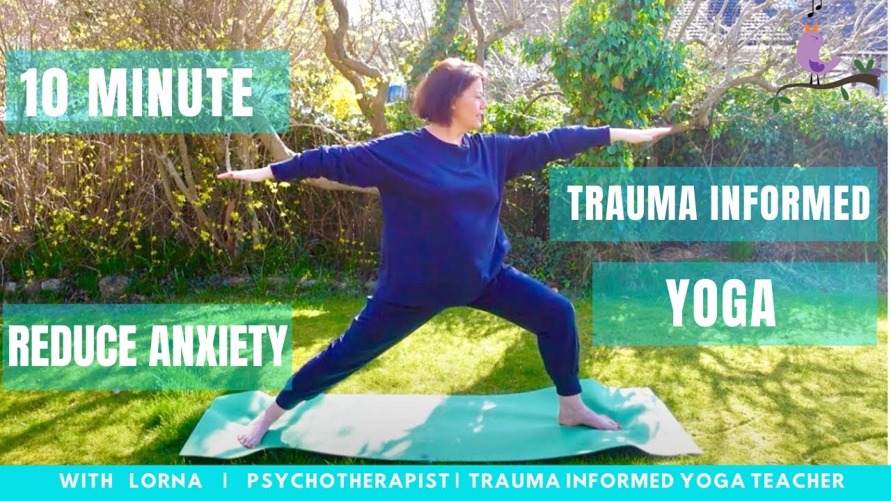 10 Minute Gentle Yoga 🌳 Trauma-Informed | With Lorna Trauma-Informed Yoga Teacher & Psychotherapist