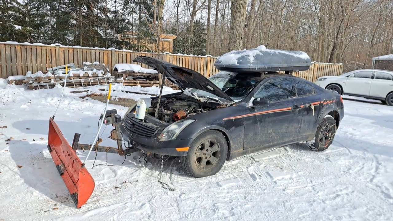 Обновление для снегоуборочной машины G35 — устранение проблем с перегревом.