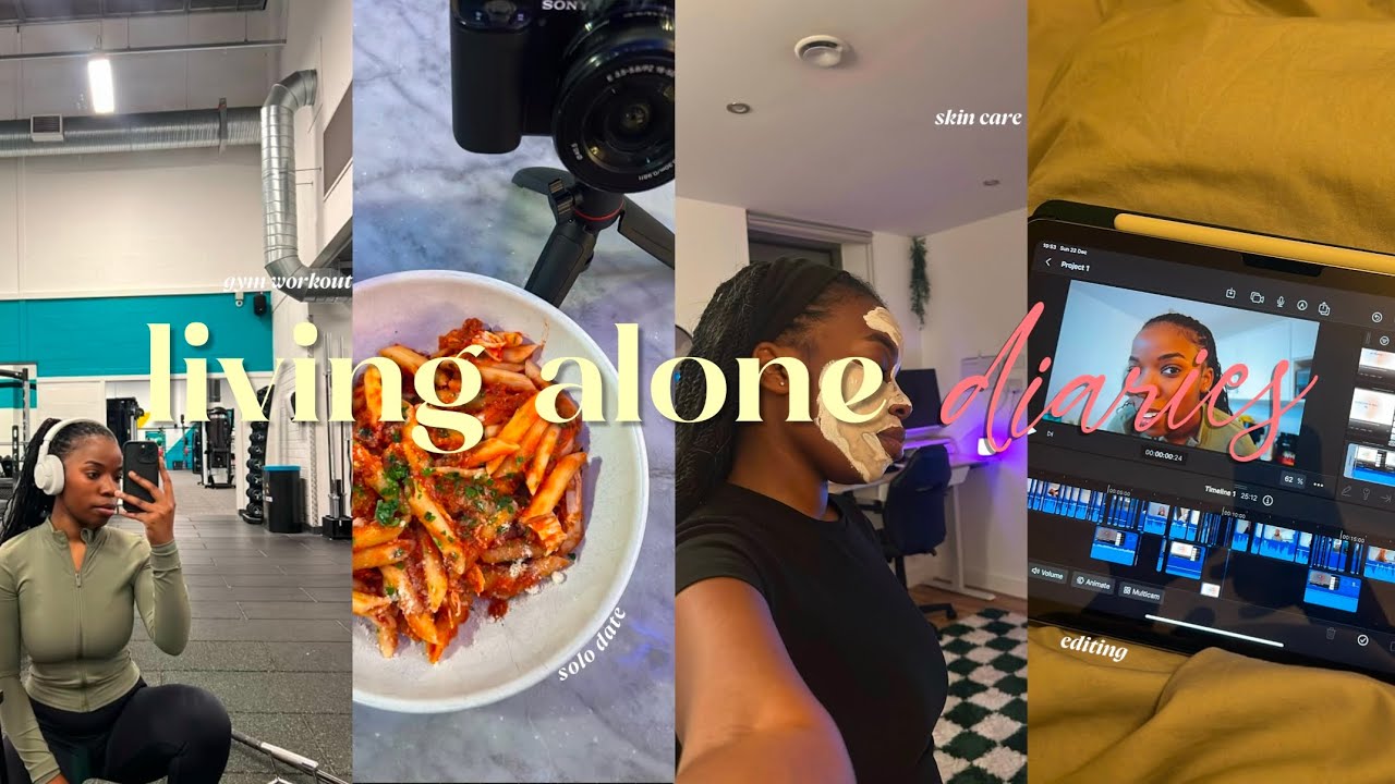 LIVING ALONE DIARIES | navigating my twenties | getting into routine | trying 75 hard