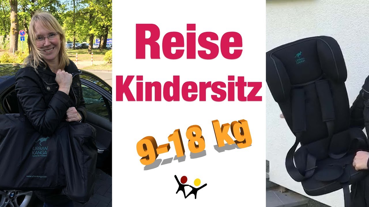 Kindersitze im Urlaub | Reise-Kindersitz Urban Kanga | 9-18kg