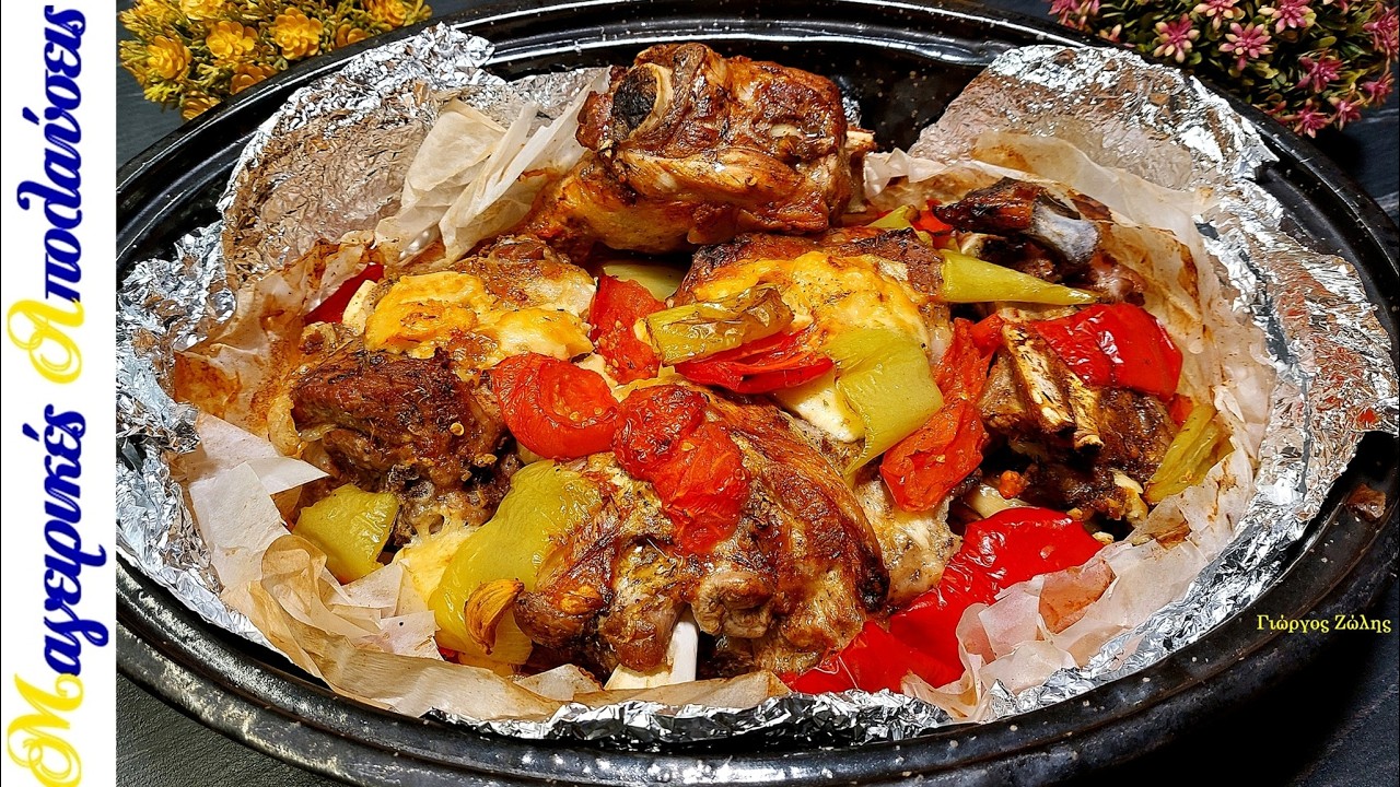 🍽️ Αρνί Γκιούλμπασι (Κλέφτικο) στη Λαδόκολλα που Λιώνει στο Στόμα 🔥 Το Μυστικό Είναι στο Ψήσιμο...