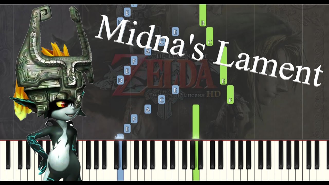 Midna's Lament - The Legend of Zelda: Twilight Princess Piano Tutorial *FREE SHEET MUSIC IN DESC.*
