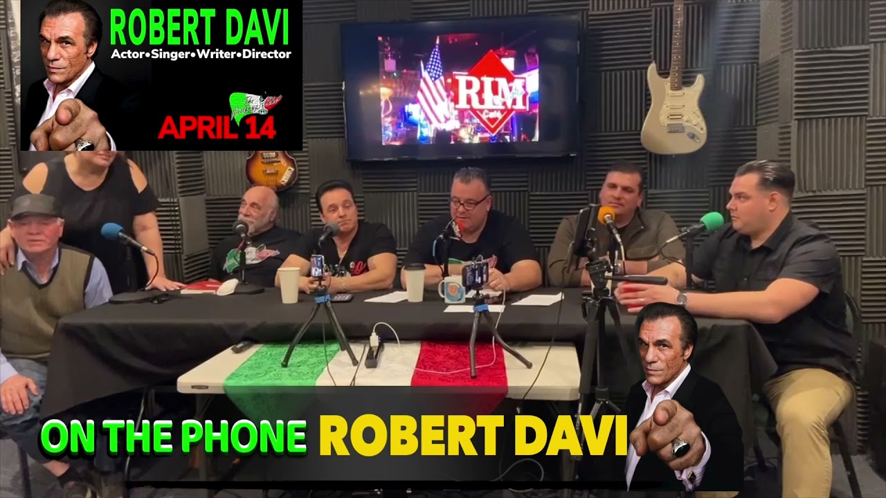 The Wiseguyz Show Interview With Italian American Hollywood Legend, Singer and Director Robert Davi