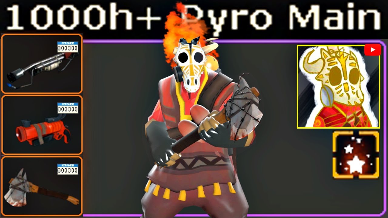 What 1000+ hours of Pyro experience looks like (TF2 Gameplay)