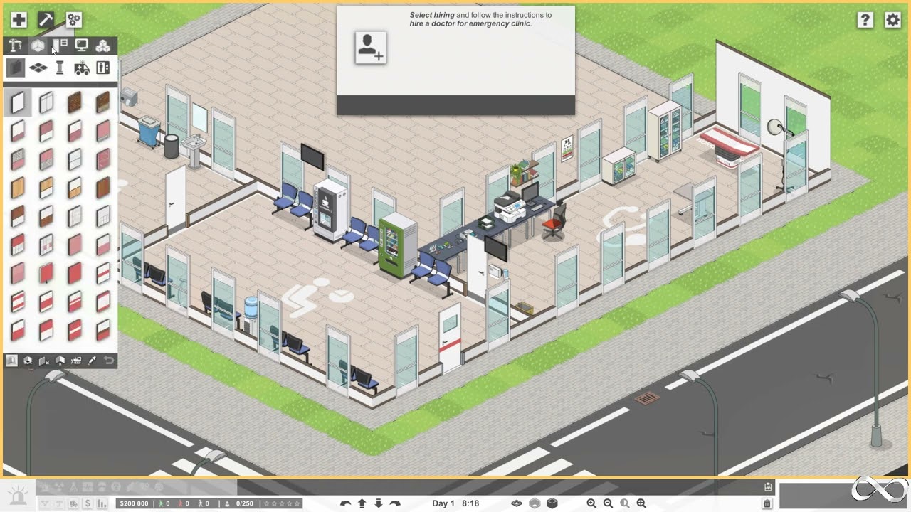 Project Hospital, Tutorial 2 Playthrough