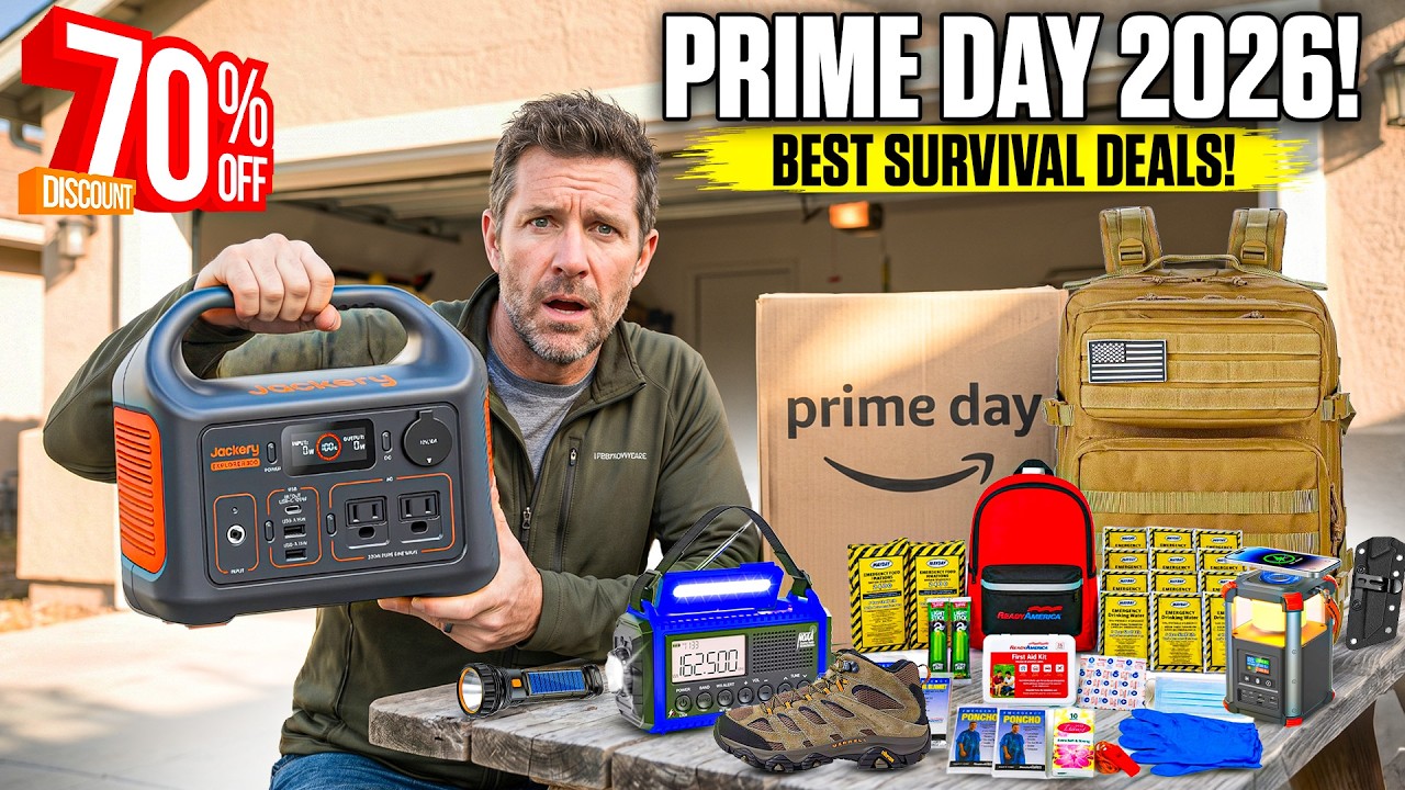 Топ-50 лучших предложений для выживальщиков на Amazon Prime Day 2026 🤑 (обновляется каждый час!!)