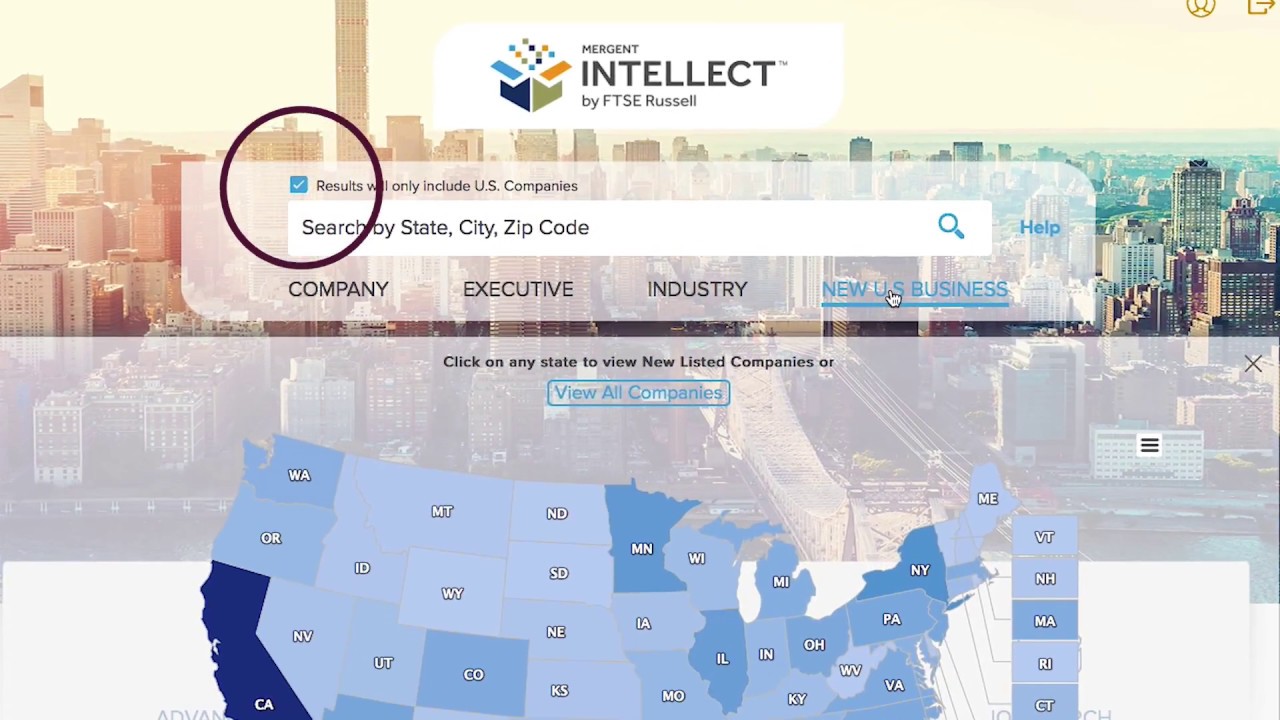Mergent Intellect  Quick Search Guide