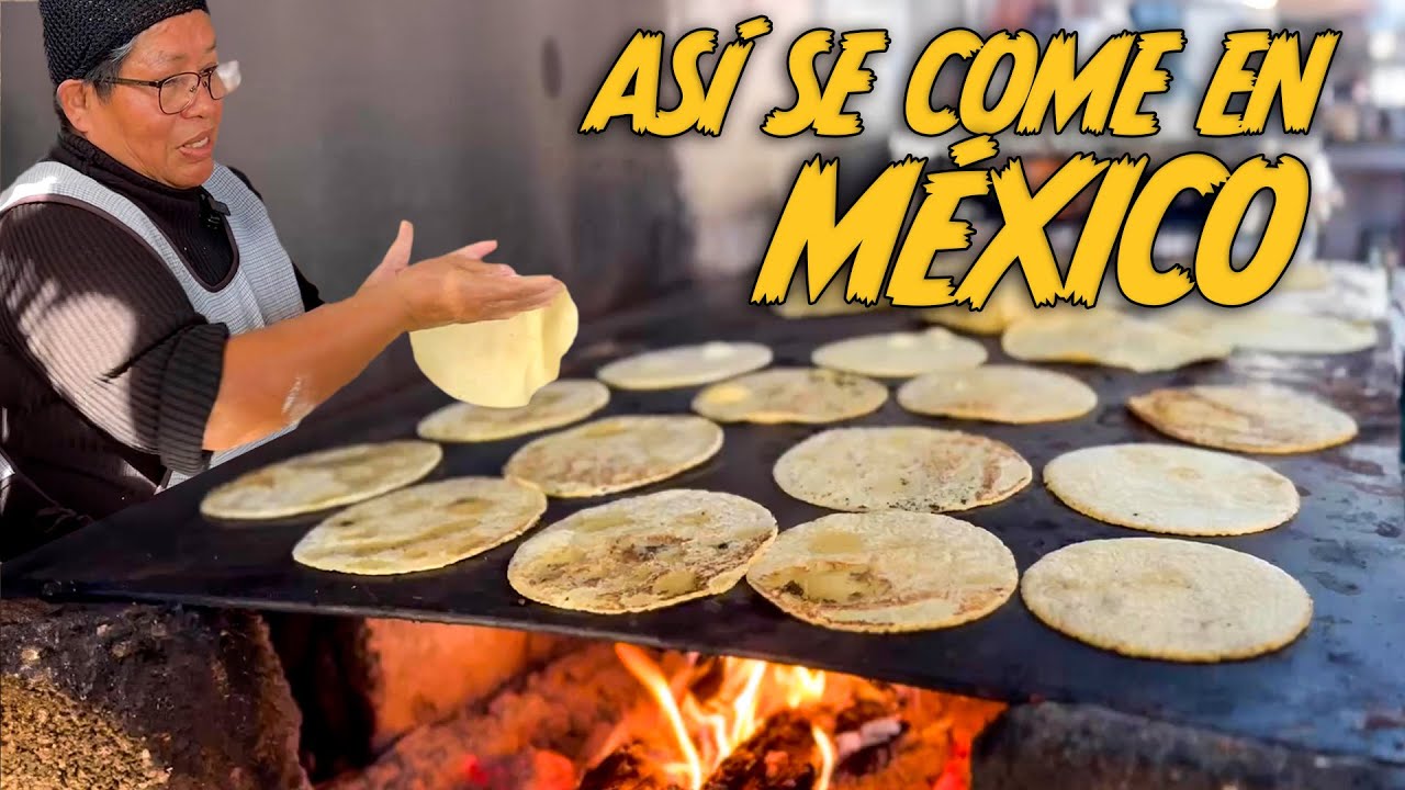 Frijoles, salsa y tortillas, Parador Cerro Gordo