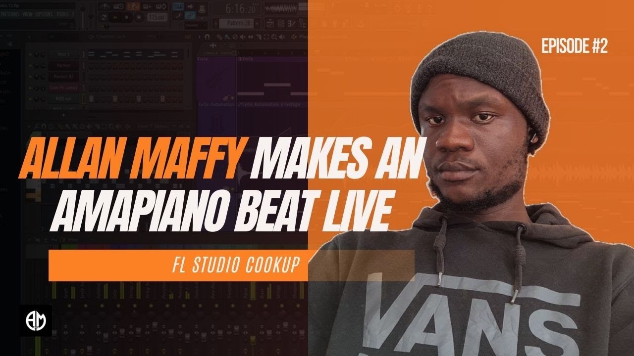 Allan Maffy Makes an Amapiano Beat Live | FL Studio Cookup [09.02.26]