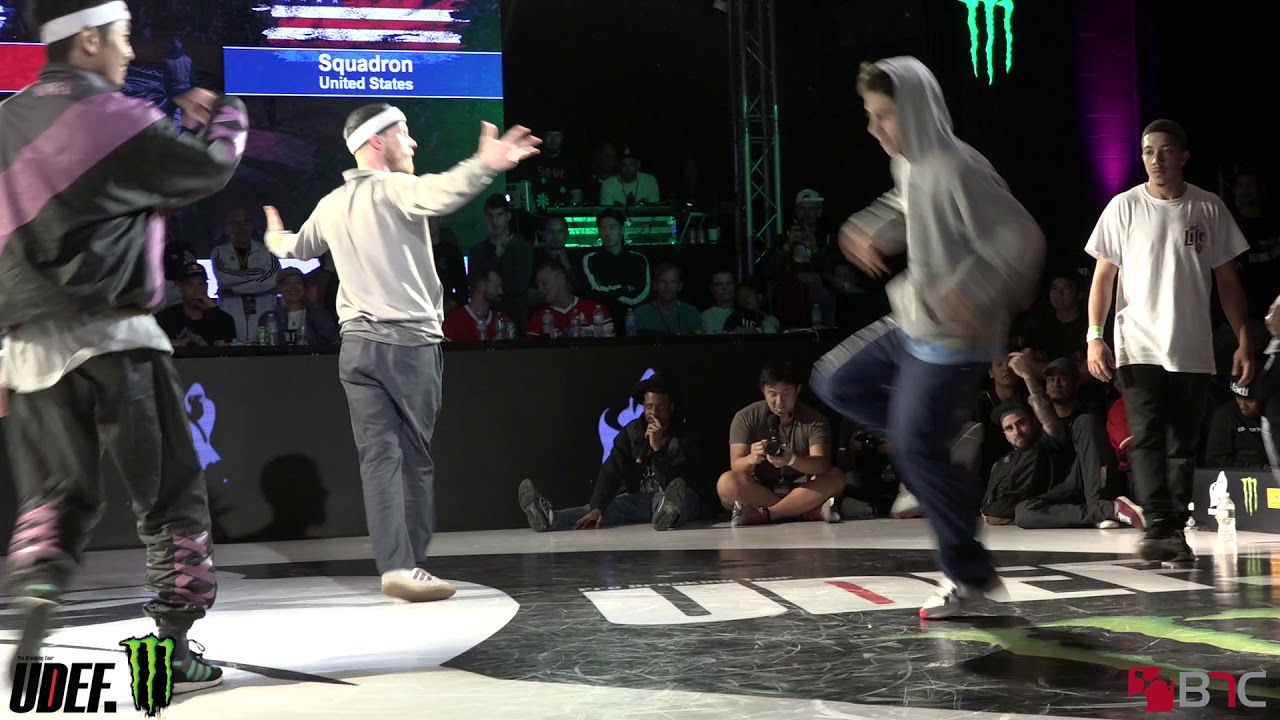 Menno/Hong 10/Vero Vs Squadron  - 3 V 3 Semis - Silverback Open 2018 - Pro Breaking Tour - BNC