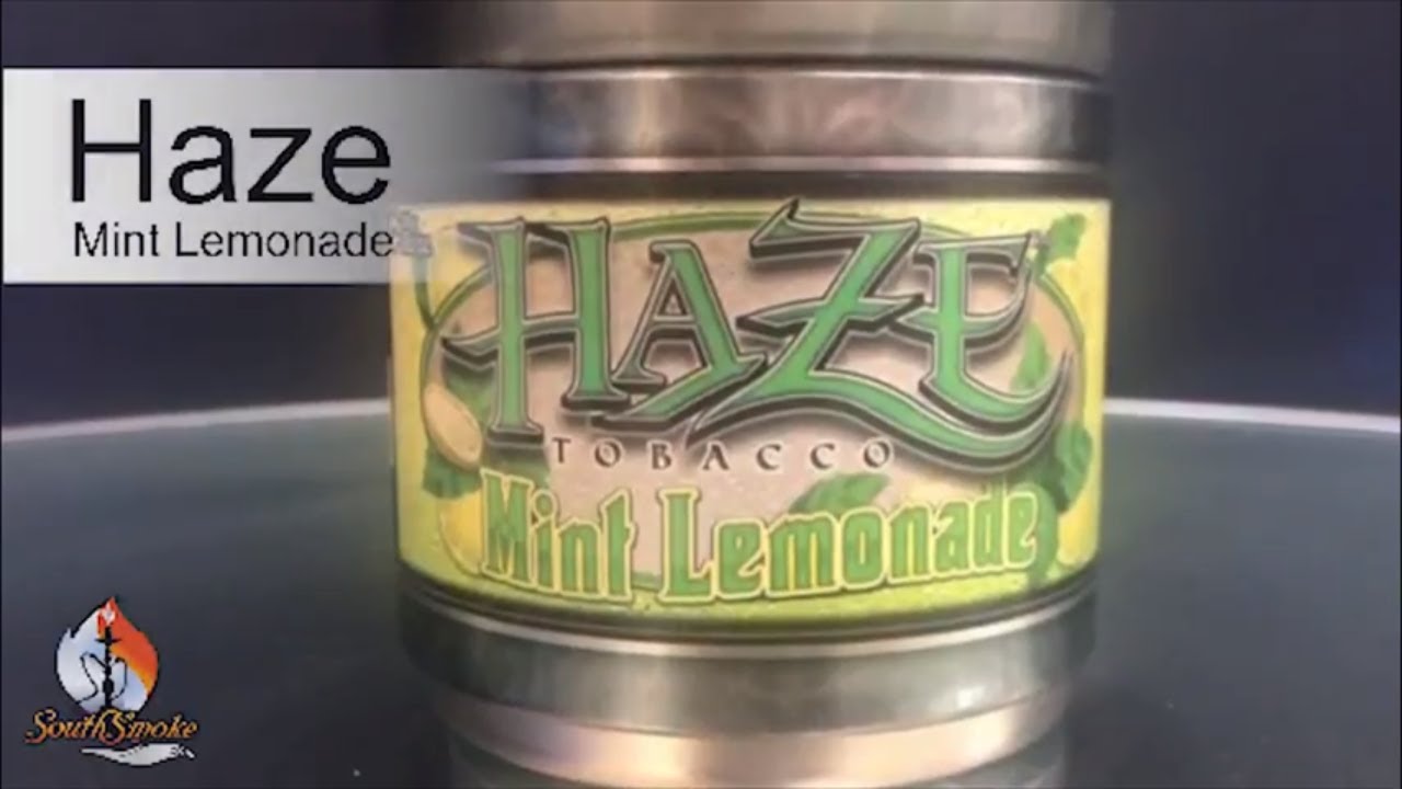 Haze Mint Lemonade Hookah Tobacco Review by South Smoke