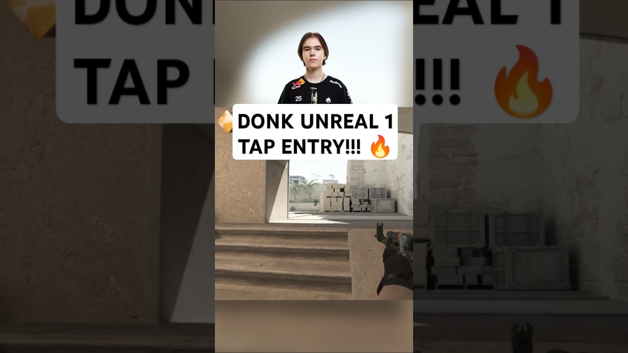 DONK UNREAL 1 TAP ENTRY!!! 🔥