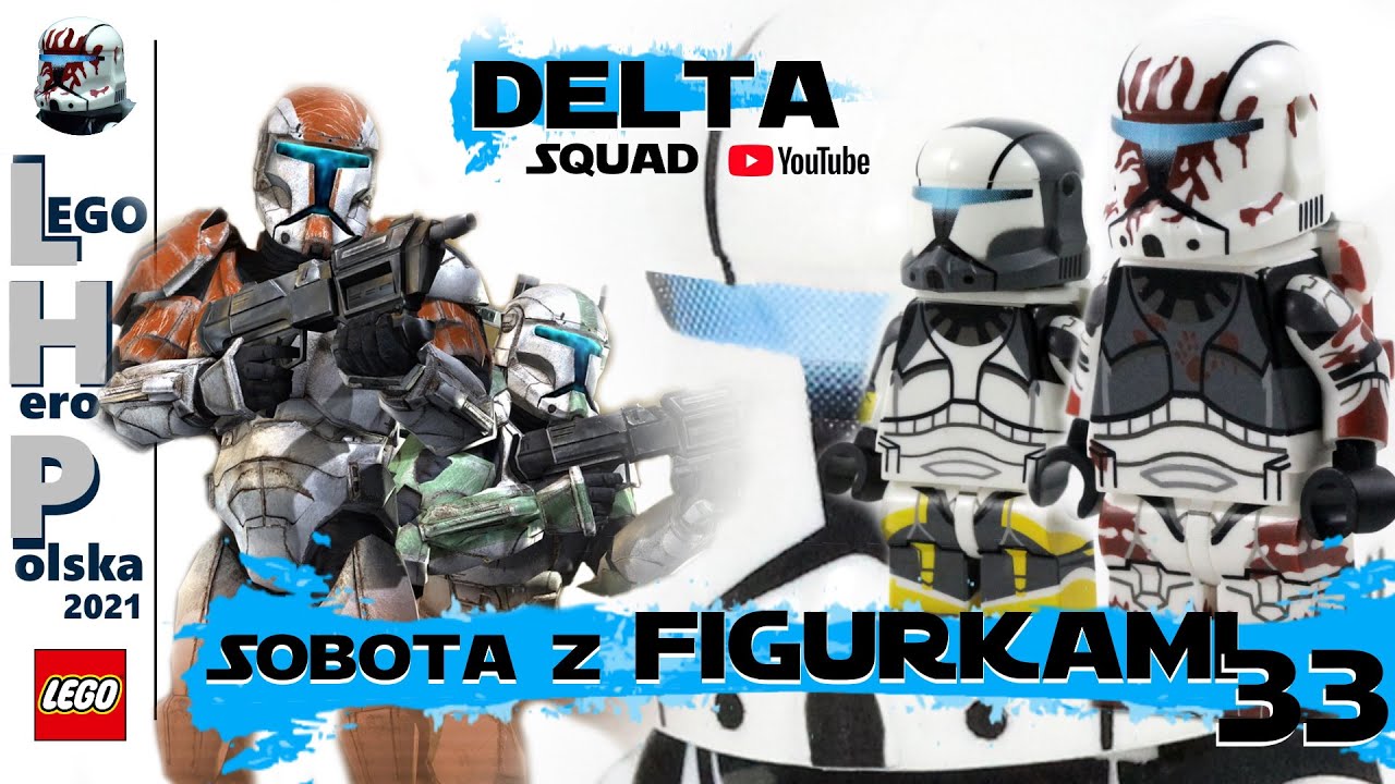 Clone Army Customs STAR WARS Clone Commando DELTA SQUAD | SOBOTA Z FIGURKAMI | Odc.33 | LHP