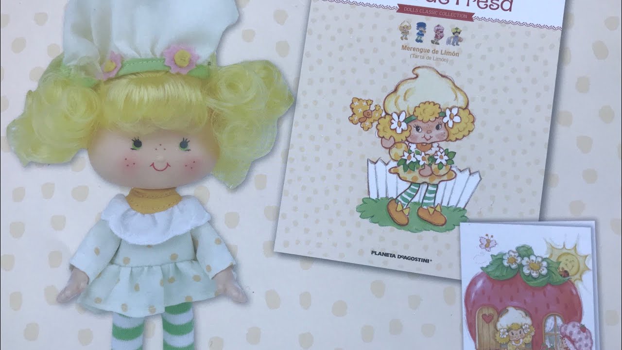 02 Merengue de Limón 🍋Strawberry shortcake colección Tarta de Fresa