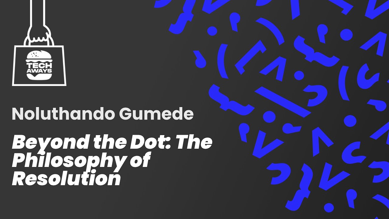 Beyond the Dot: The Philosophy of Resolution