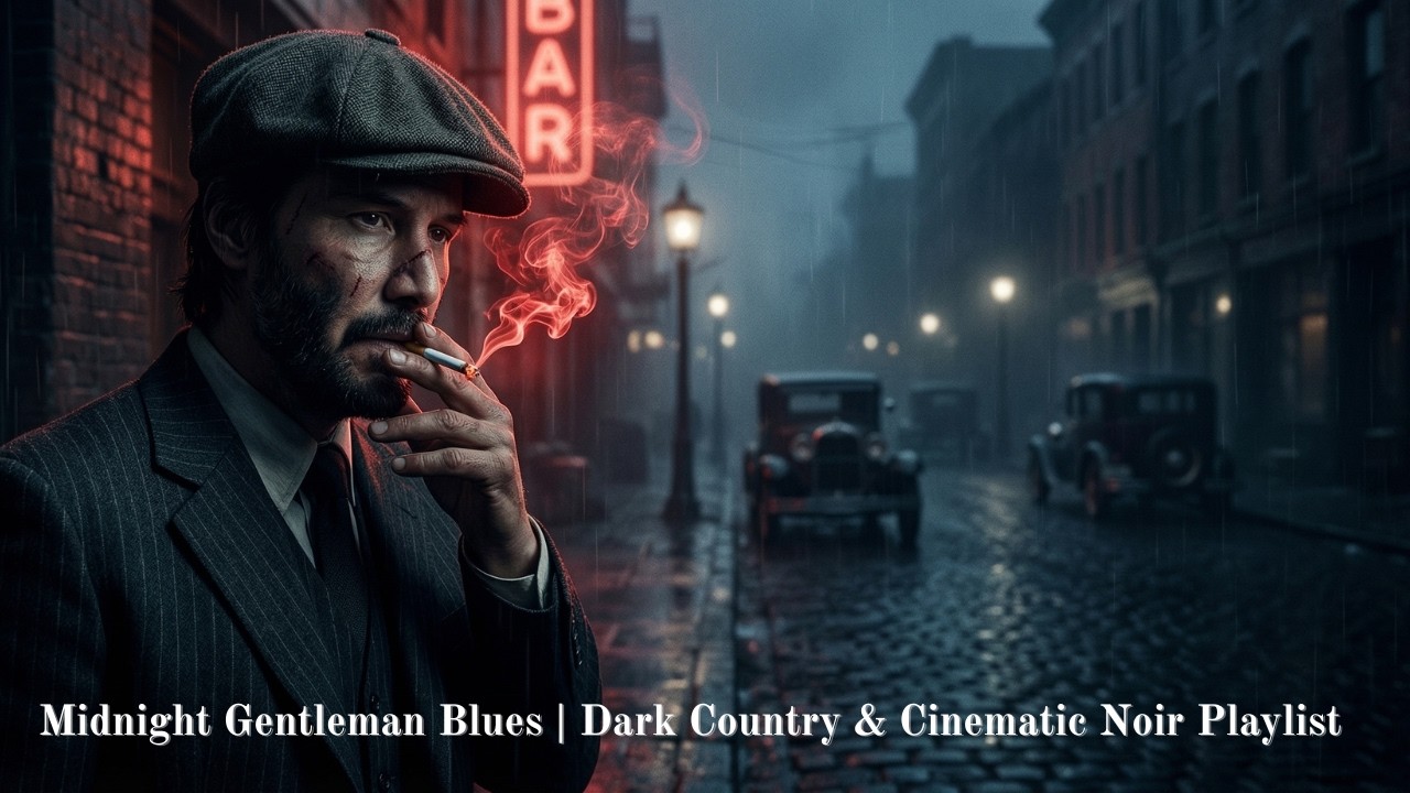 Midnight Gentleman Blues | Dark Country & Cinematic Noir Playlist