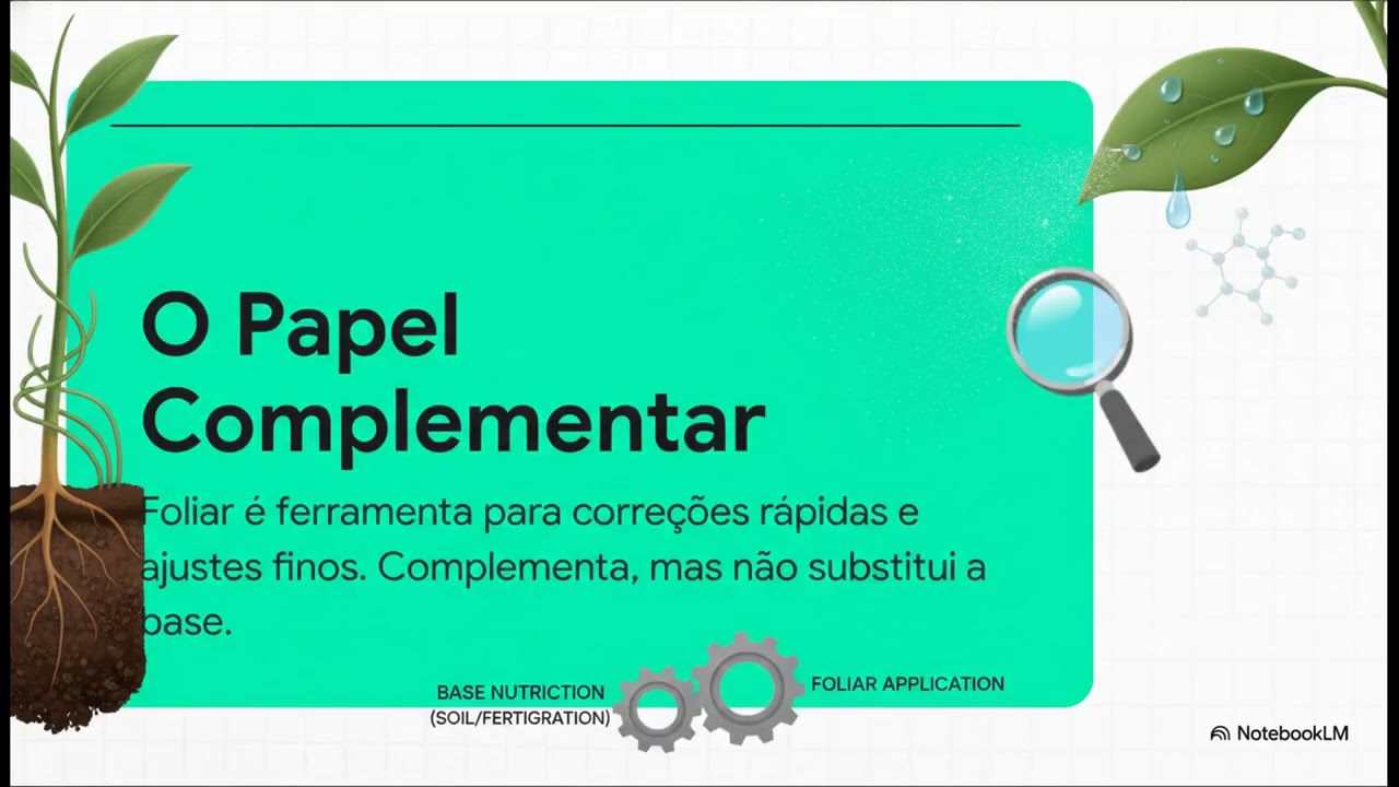 Planejamento da adubação foliar: dos ciclos de diagnóstico ao monitoramento baseado em evidências.