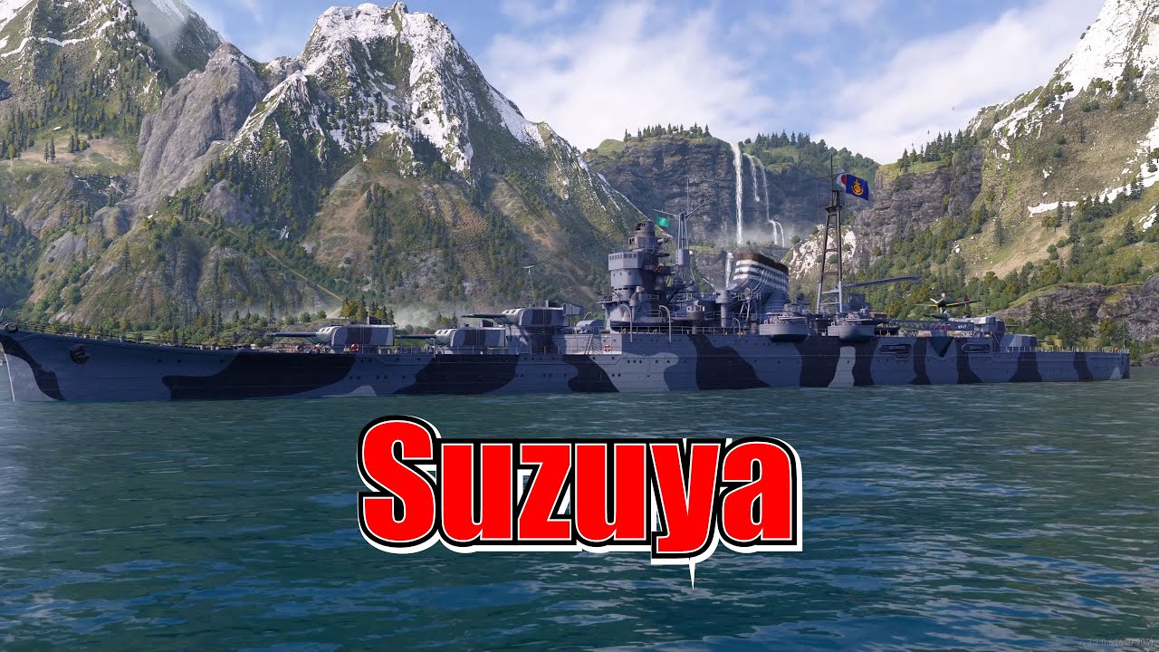 Meet The Suzuya! Tier 7 Japanese Cruiser (World of Warships Legends Xbox Series X) 4k