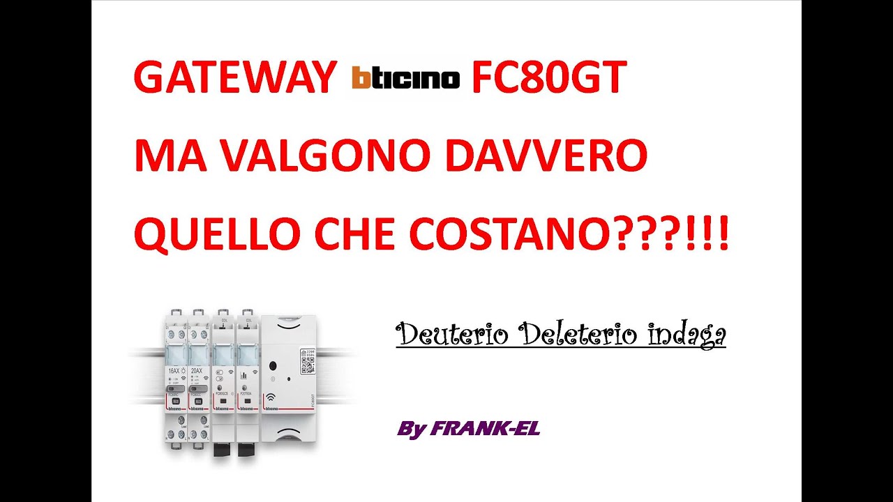 Gateway bticino FC80GT