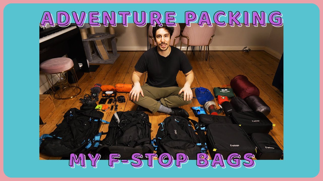 F-STOP CAMERA BAGS, PACKING FOR ADVENTURES. WHAT GOES INSIDE MINE?