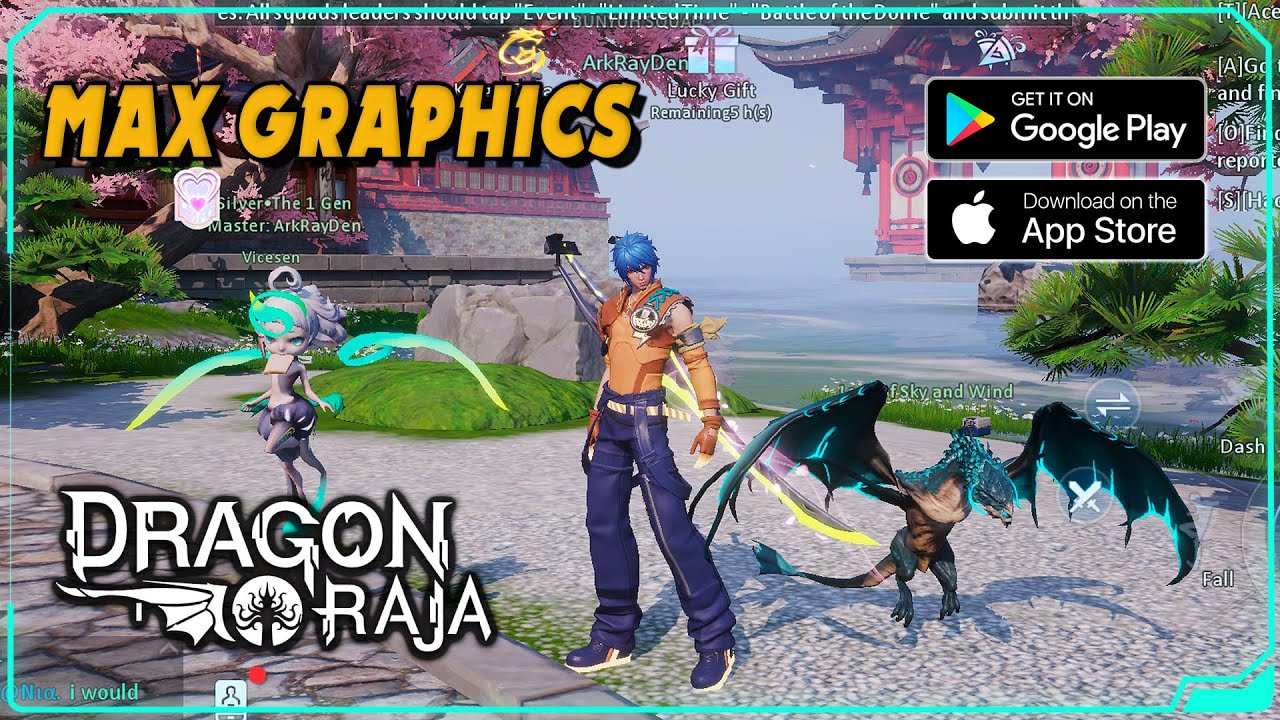 Dragon Raja Ultra Graphics Gameplay 2022 (Android / iOS) 1440p 60FPS