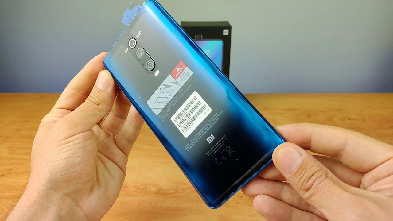 Xiaomi Mi 9T (K20) **Blue** - Unboxing