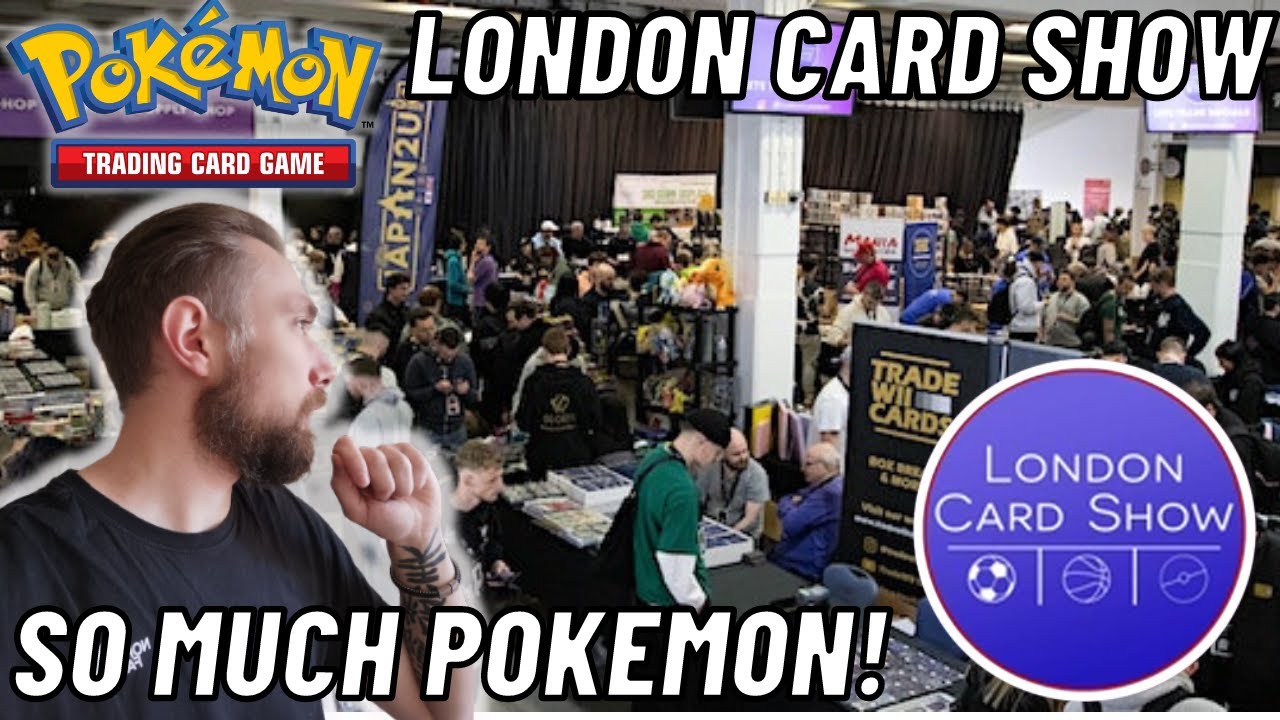 London Card Show! Investment Hunting & So Many RARE Pokemon Cards!