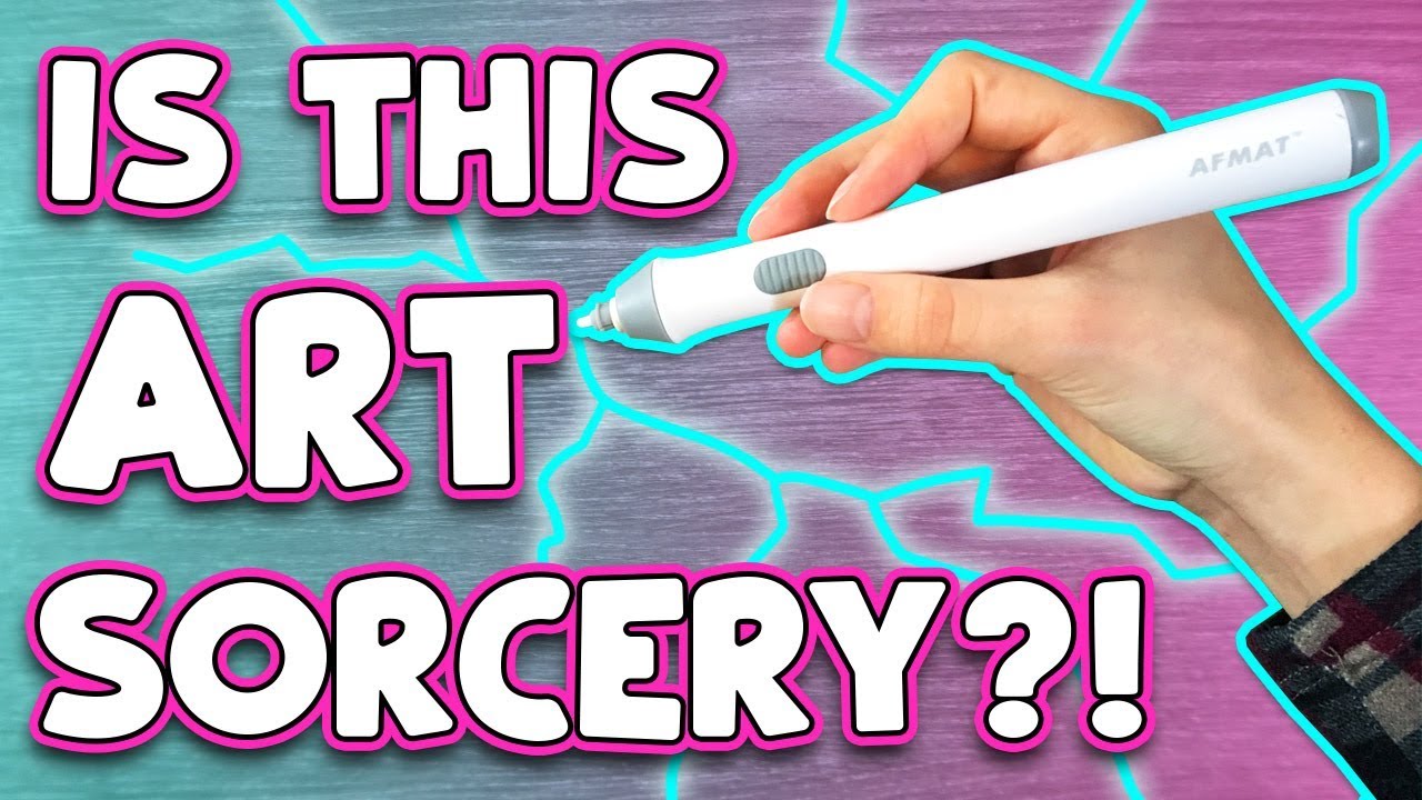 Trying an ELECTRIC ERASER?! What is this SORCERY?!
