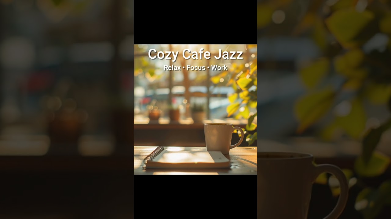 Cozy Cafe Jazz ☕ Relaxing Background Music for Work, Study & Focus