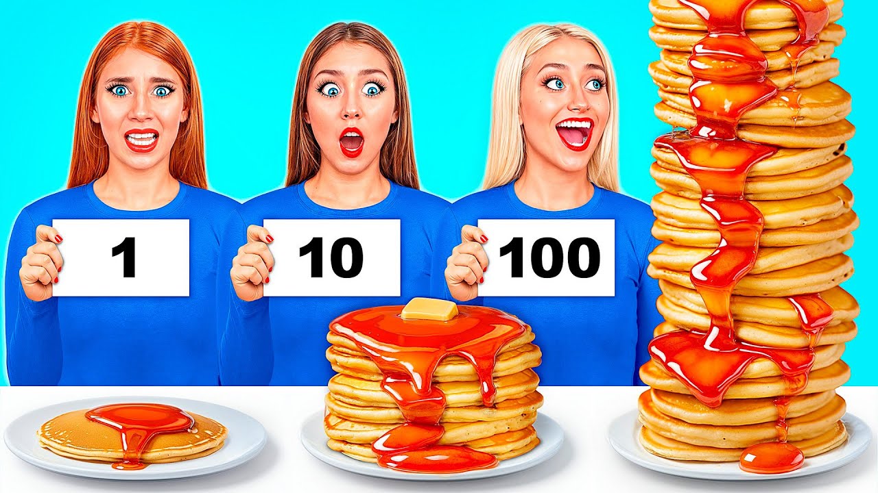 100 Слоев Еды Челлендж | Удивительные Кулинарные Лайфхаки от Trend DO Challenge