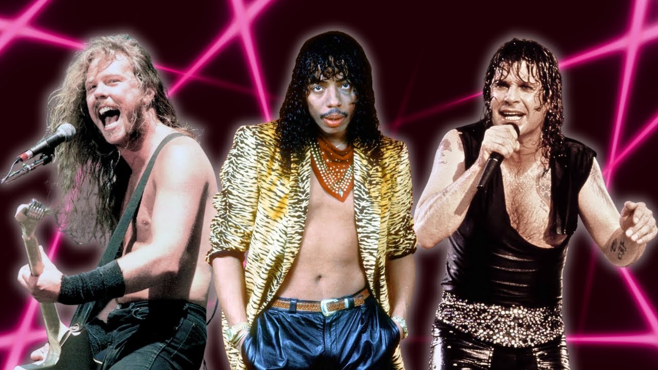 Rick James, Metallica, and Ozzy Osbourne - 