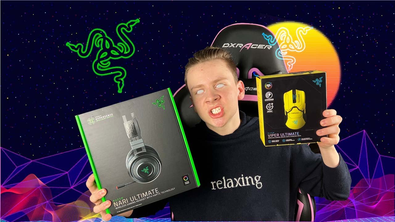 Обзор на Razer Nari Ultimate & Razer Viper Ultimate Cyberpunk 2077 Edition!