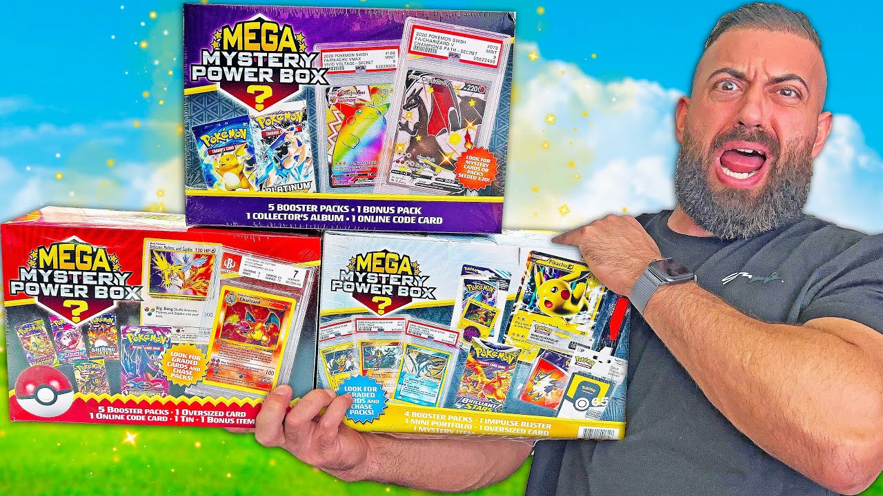 I Opened EVERY Mega Mystery Power Box EVER!