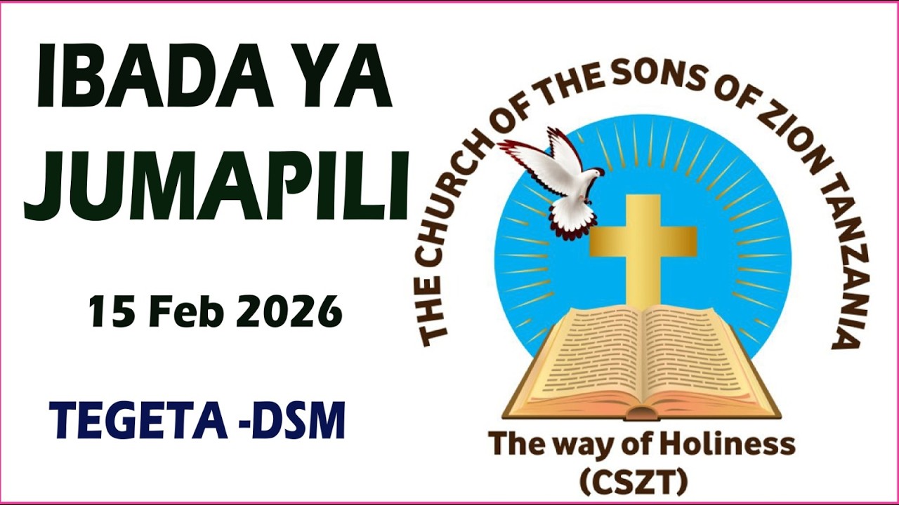 IBADA YA JUMAPILI - 15 FEB 2026  - TEGETA - DAR ES SALAAAM