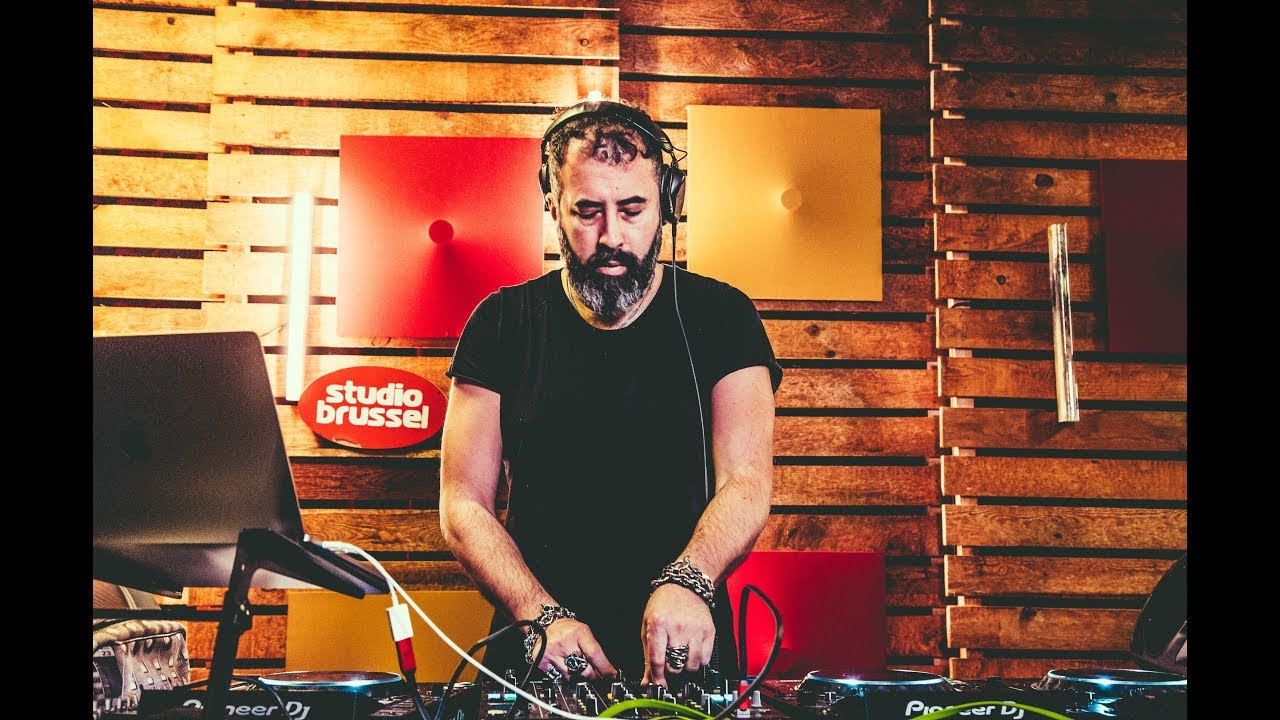 Dave Clarke - live bij Studio Brussel