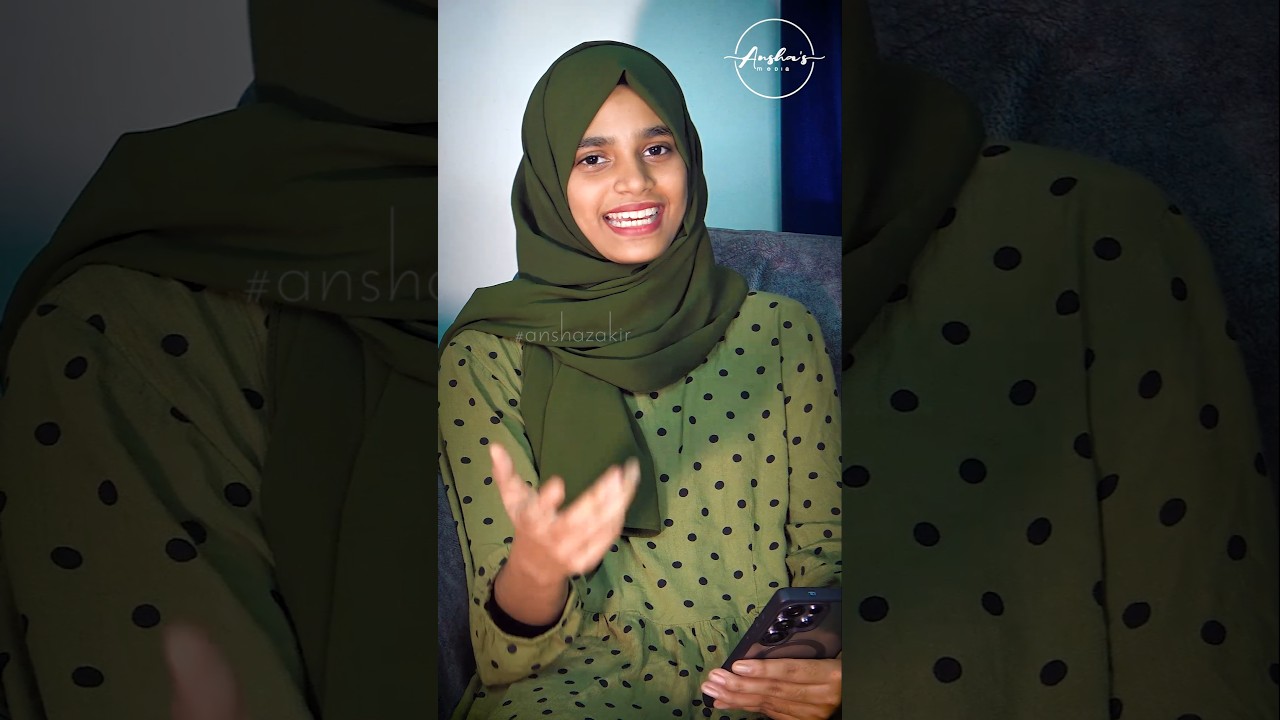 Onam Mood | Cover By Ansha Zakir #onammood #sahasam #fejo #ramzan #anshazakir