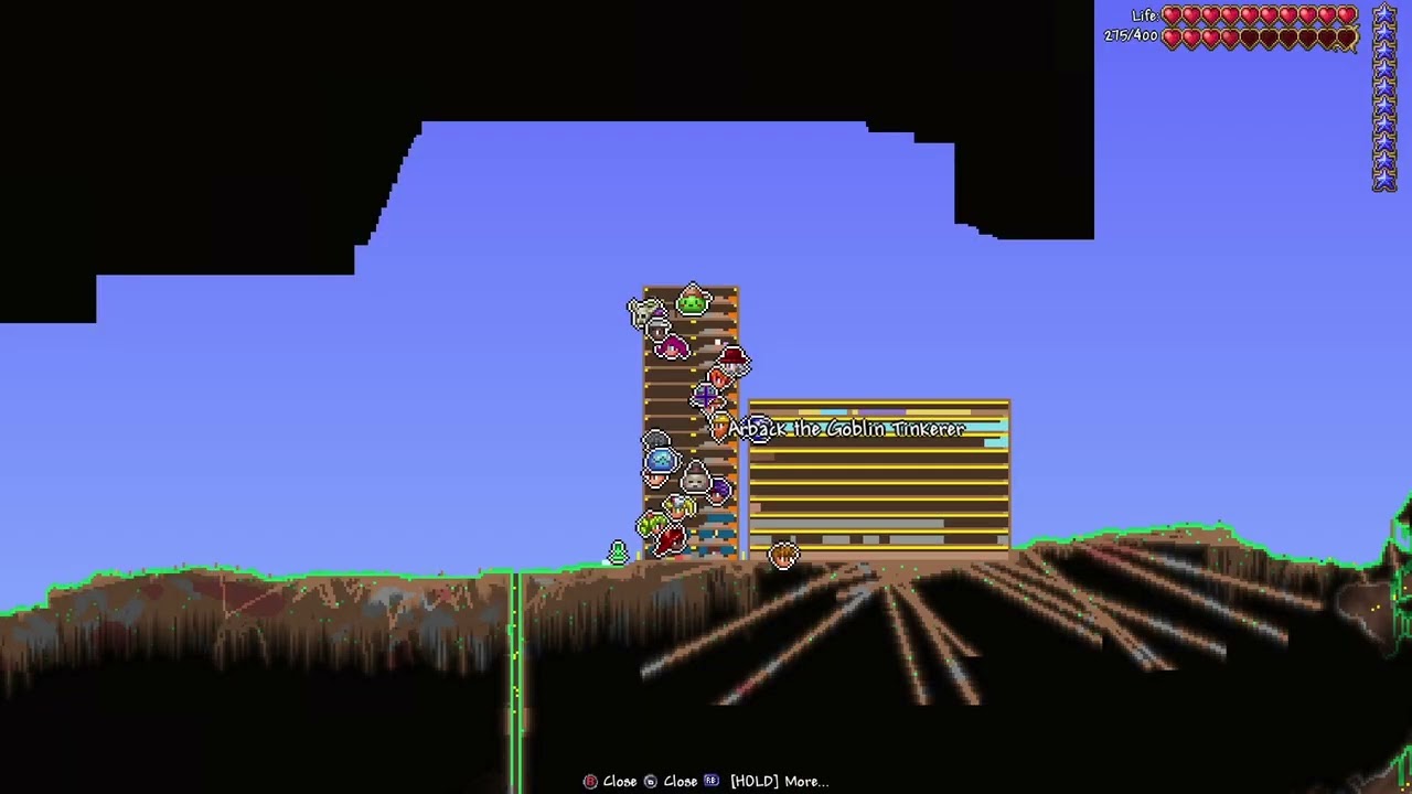 Terraria Day 10: Finding Necessities and Hardmode!