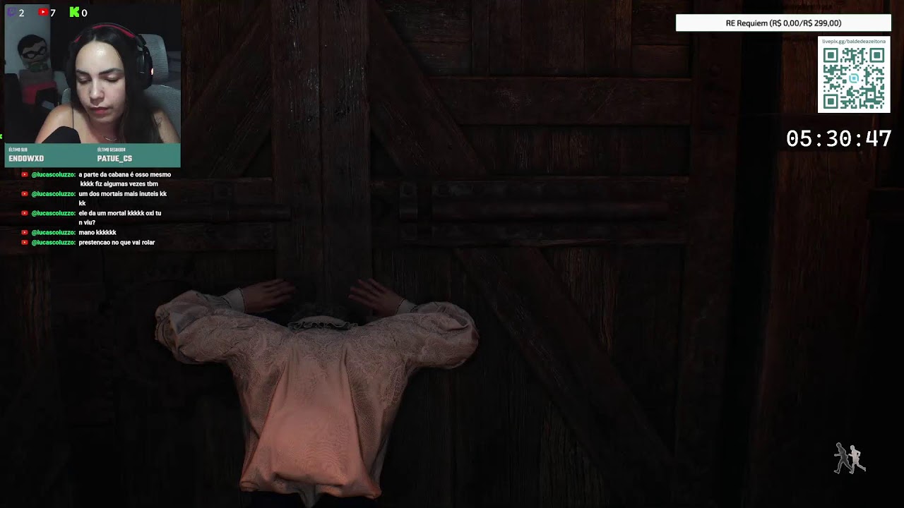 PRIMEIRA vez jogando RE4 Remake  - !pix !setup !discord
