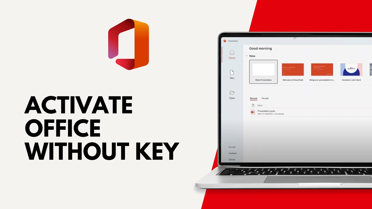 How to Active Microsoft Office Without key